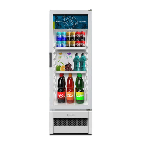 Refrigerador metalfrio slim para pequenos ambientes