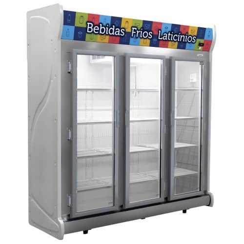 Refrigerador Expositor Auto Serviço 3 portas Fricon Branco
