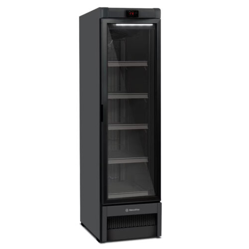 Freezer vertical Porta de Vidro All Black-Todo Preto