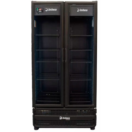 Refrigerador Expositor 2 Portas Imbera G326 Preto Stylus-220V