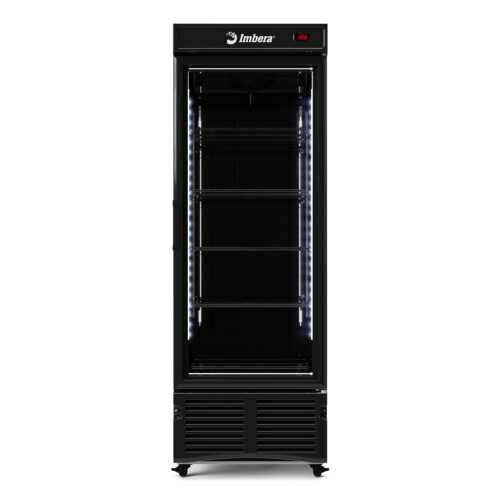 Imbera Freezer Vertical para Sorvetes- full black